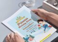 (Free Editable PDF) Winter Wonderland Snow White Birthday Invitation Templates J