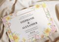 (Free Editable PDF) Beautiful Boho Spring Floral Wedding Invitation Templates I