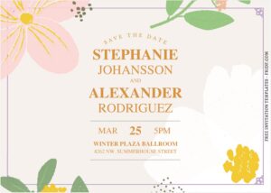 Soft Watercolor Floral C