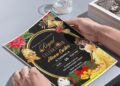(Free Editable PDF) Royal Princess Belle Birthday Invitation Templates J