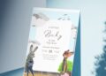 (Free Editable PDF) Nick And Judy Disney Zootopia Birthday Invitation Templates