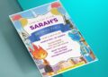 (Free Editable PDF) Festive Disney Elemental Birthday Invitation Templates A