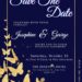 FREE 7+ Gold And Butterflies Wedding Invitation Templates