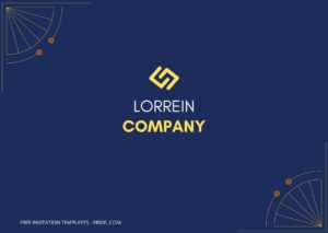 FREE Blue And Gold Business Card Templates