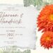 FREE Fresh Chrysantemum Wedding Invitation Templates
