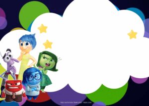 FREE Fun Party Inside Out Birthday Invitation Templates