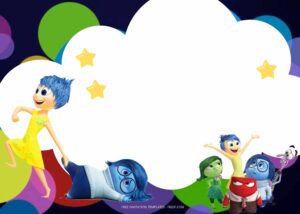 FREE Fun Party Inside Out Birthday Invitation Templates