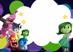 FREE Fun Party Inside Out Birthday Invitation Templates