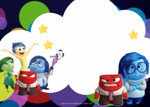 FREE Fun Party Inside Out Birthday Invitation Templates