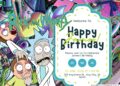 FREE Editable Rick and Morty Birthday Invitation