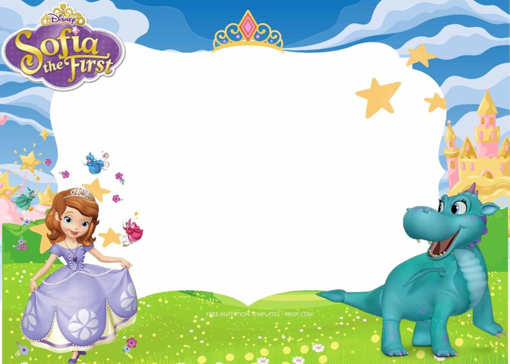 FREE 8+ Sofia The First Birthday Invitation Templates