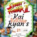 FREE Editable Street Fighter II Birthday Invitation