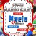 FREE Editable Super Mario Kart Birthday Invitation