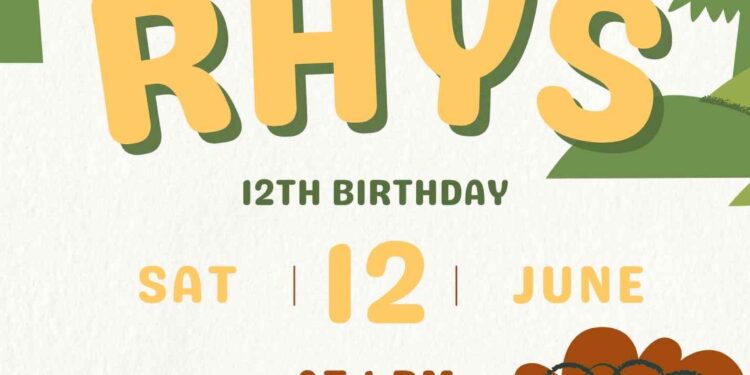 FREE Editable Jungle Animals Birthday Invitations