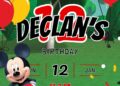 FREE Mickey Mouse Birthday Invitations