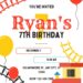 FREE Editable Train Express Birthday Invitations