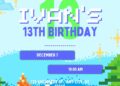 FREE Editable Video Game Birthday Invitations