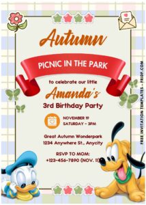 Enchanting Disney Mickey Mouse Invitations: Free Template Designs F