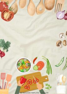 FREE Canva Invitation - Cooking Party Birthday Invitation Templates