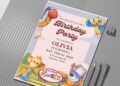 (Free PDF Invitation) Fun Awaits Everything's Rosie Birthday Invitation