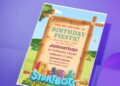 (Free PDF Invitation) Festive Storybots Birthday Invitation