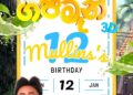 FREE Editable Gajaman Birthday Invitations