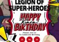FREE Editable Legion of Super-Heroes Birthday Invitations