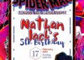 Free Editable Spider-Man: Across the Spider-Verse Birthday Invitations
