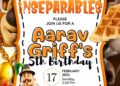 FREE Editable The Inseparables Birthday Invitations
