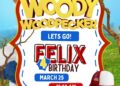 FREE Editable Woody Woodpeckers Birthday Invitations