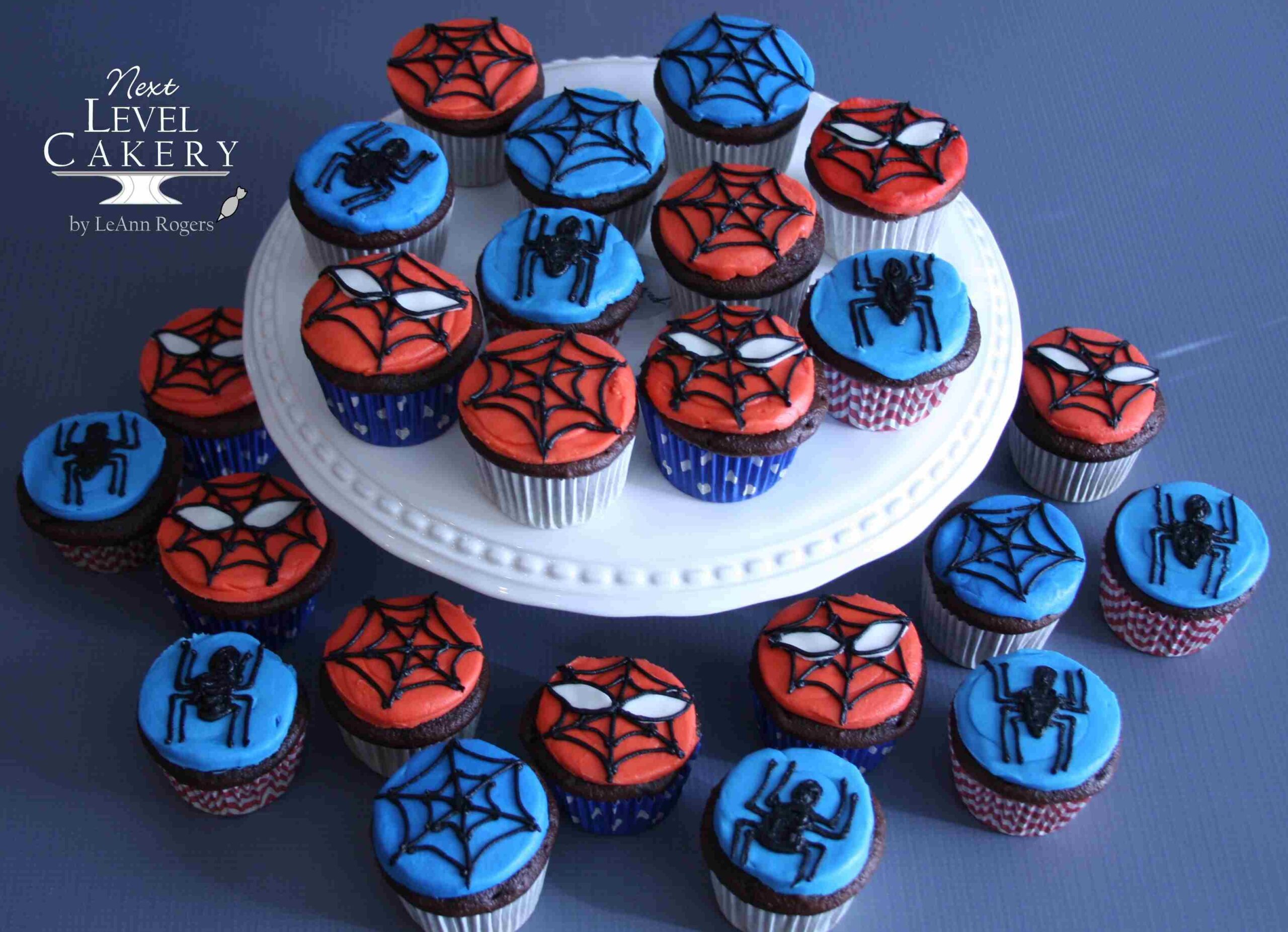 Spider-Man Cupcakes